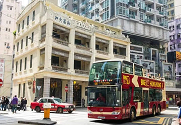 香港 Big Bus 隨上隨下觀光巴士（敞篷）