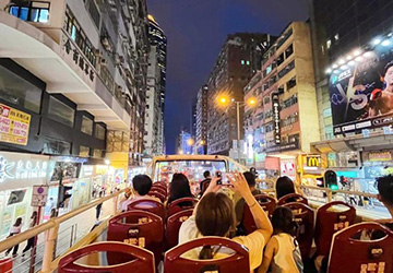 香港Big Bus落日飛車 – 九龍夜遊